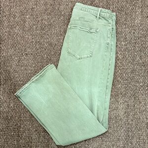 Chic Women's Mint Jeans